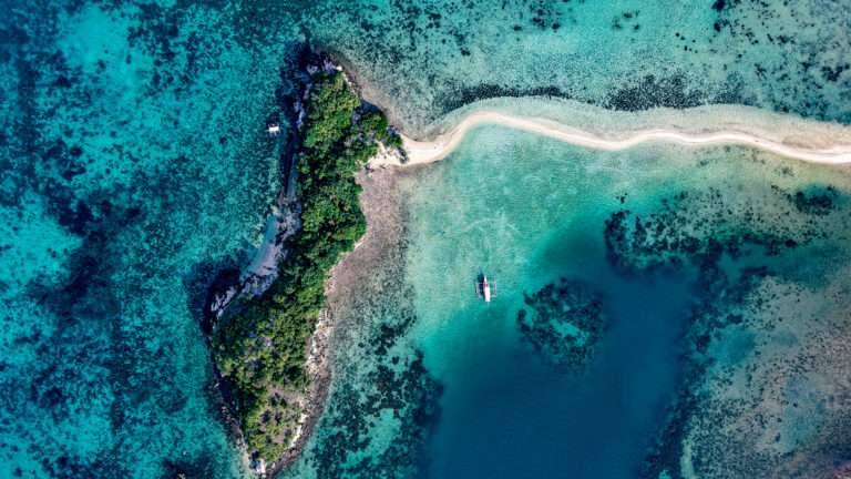 Snake Island aerial shots