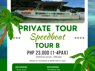 Private Tour (Speedboat) TOUR B